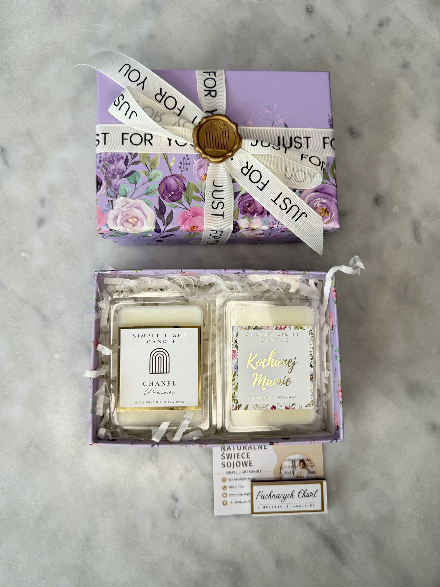 Zestaw Prezentowy - „Mały gest” (XS) woski x 2 - obrazek 5