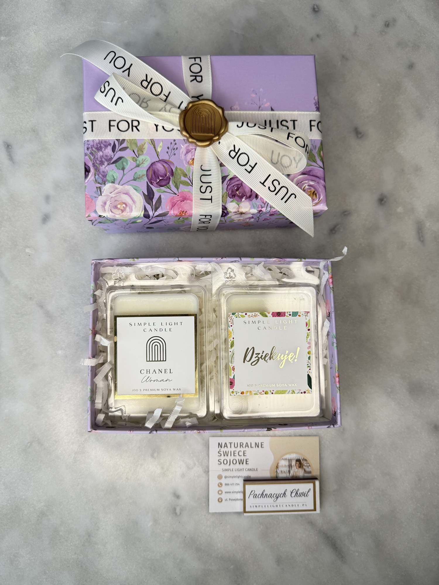 Zestaw Prezentowy - „Mały gest” (XS) woski x 2 - obrazek 4