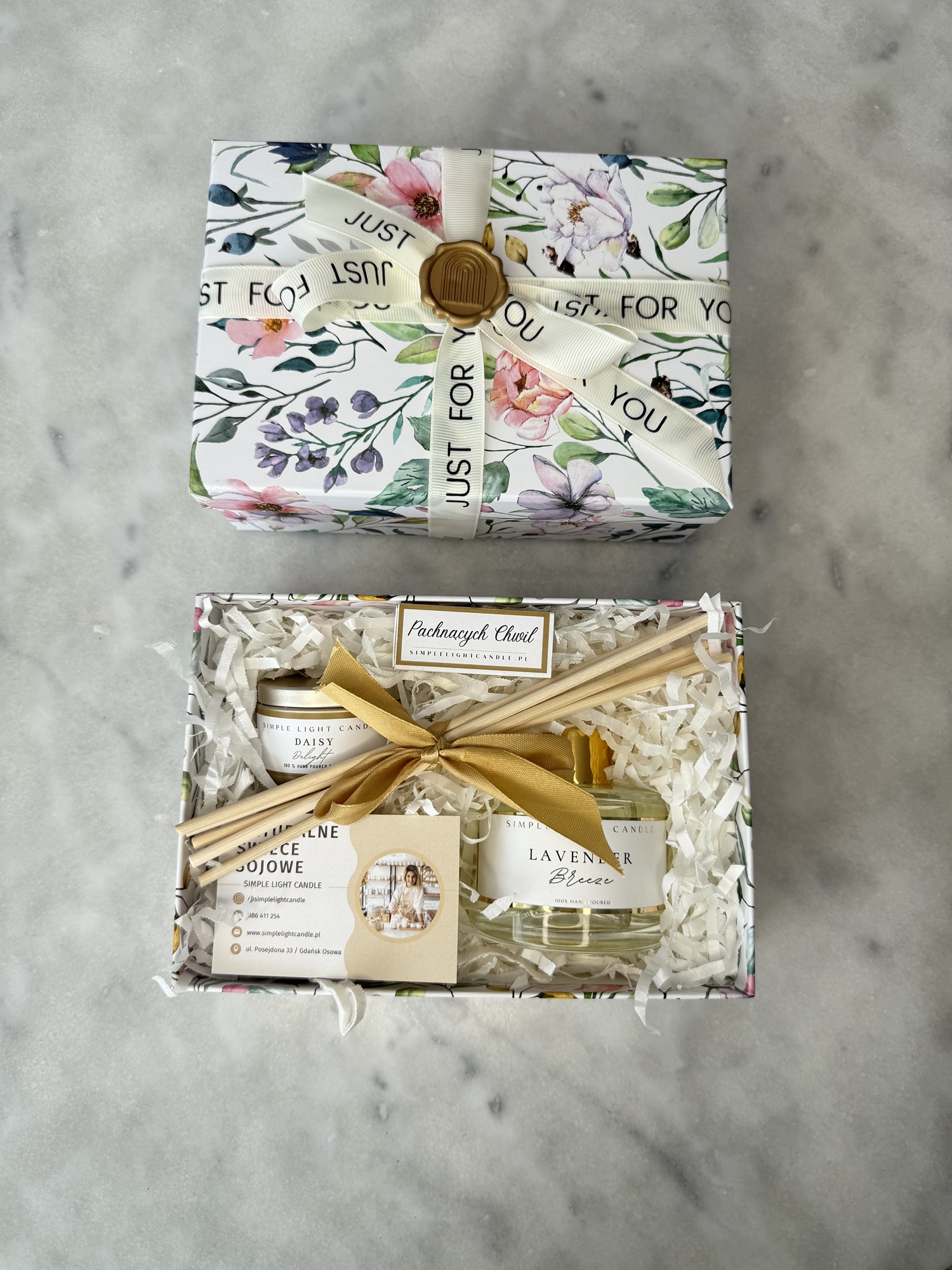 Zestaw Prezentowy - „Od Serca” (S) Dyfuzor + świeca puszka - obrazek 4