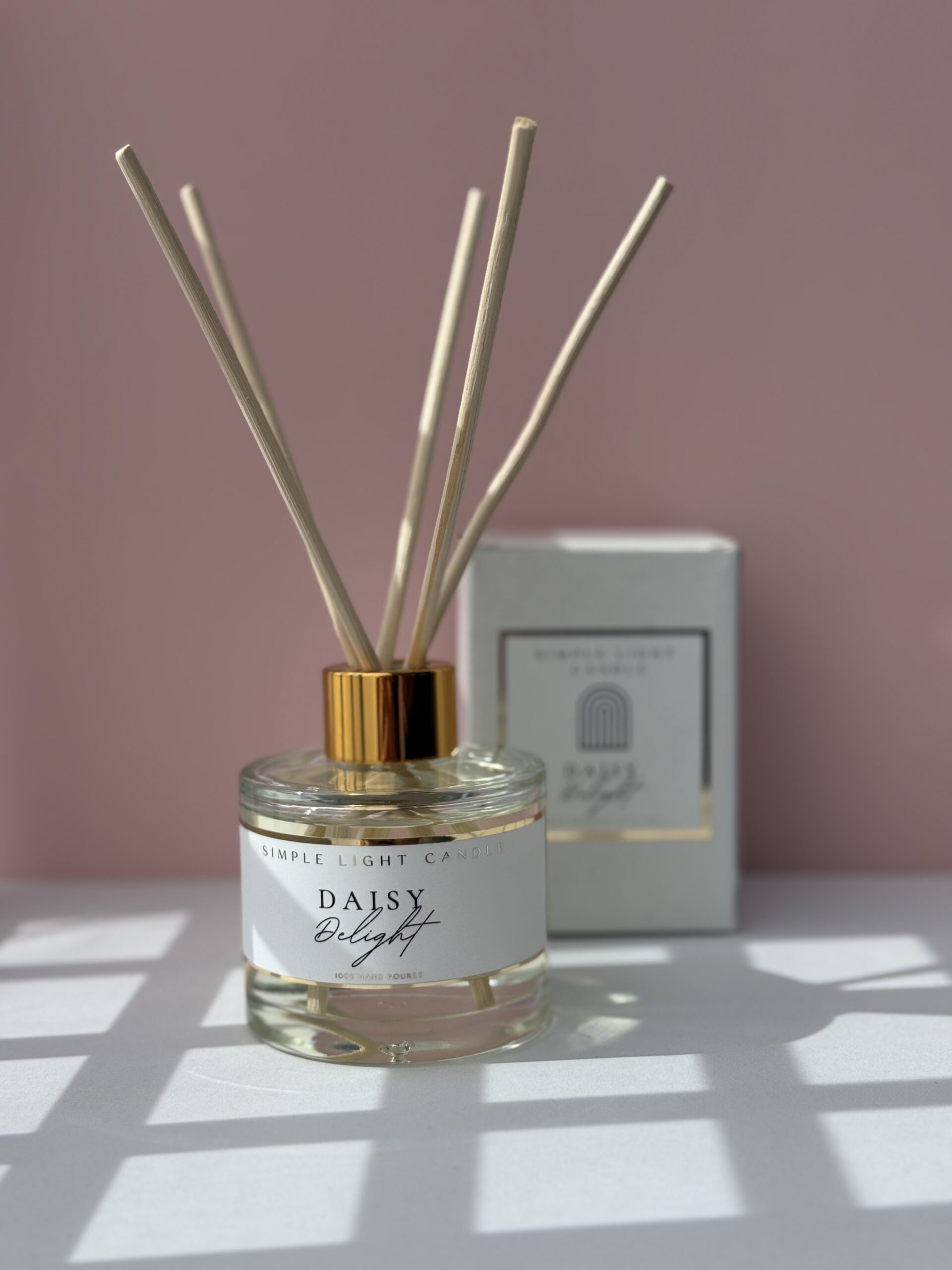 Dyfuzor zapachowy z patyczkami Daisy Delight - obrazek 3