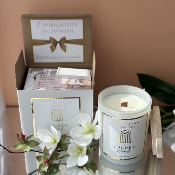 Świeca sojowa M - Golden Hour