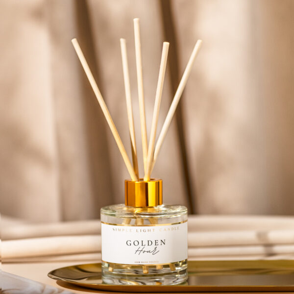 Dyfuzor zapachowy z patyczkami Golden Hour