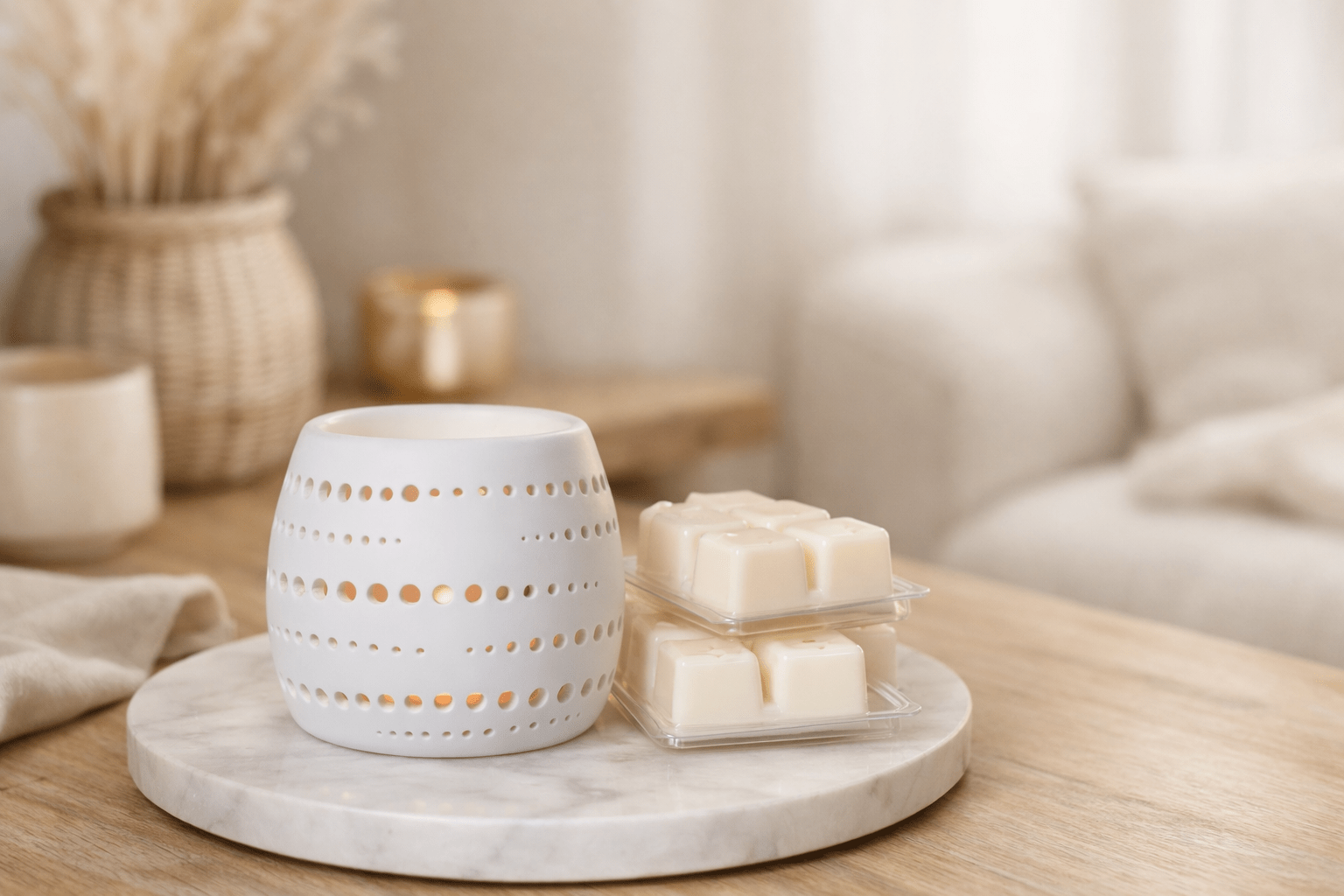 Kominek zapachowy beczułka "kropki"