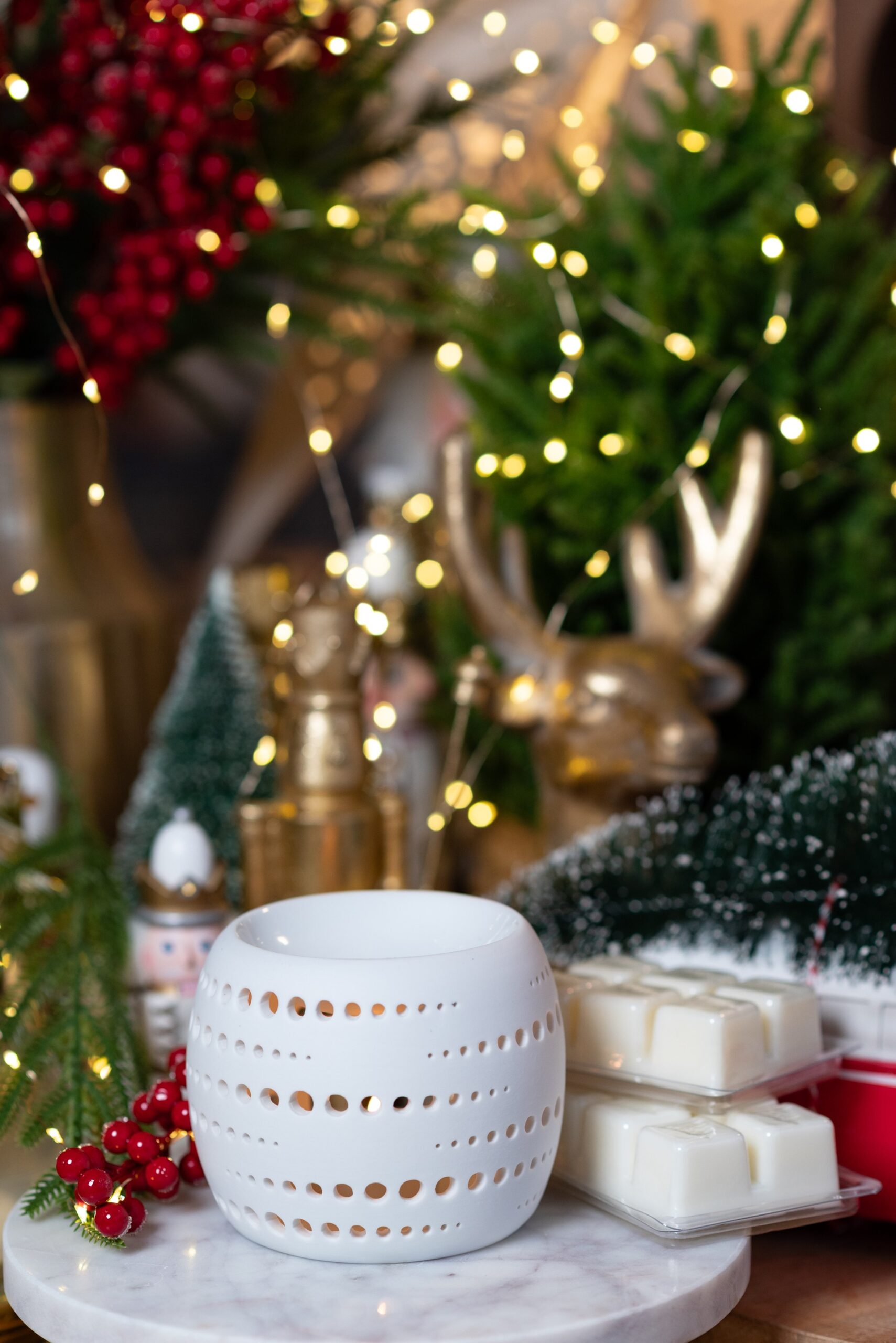 Kominek zapachowy beczułka "kropki" - obrazek 2