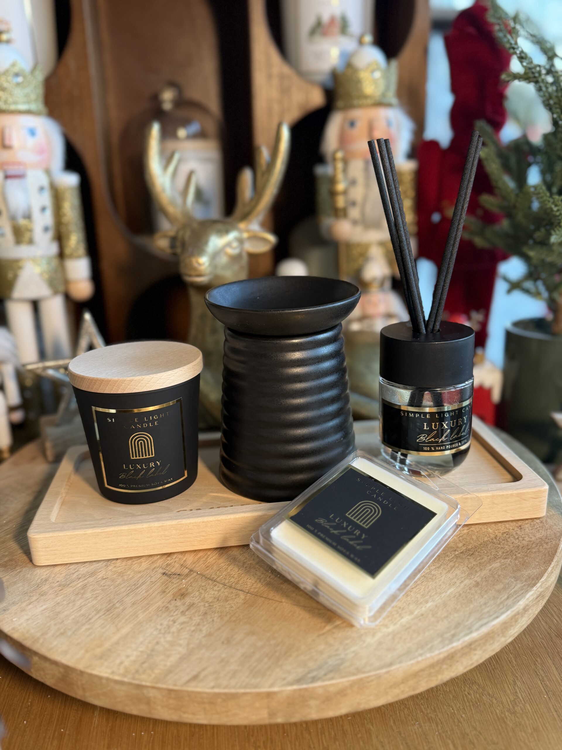 Kominek zapachowy 2-częściowy "czarny" - obrazek 4