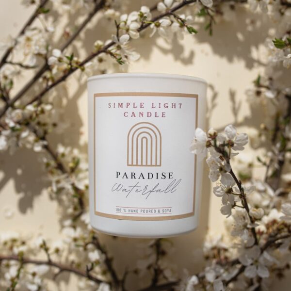 Świeca sojowa L - Paradise Waterfall