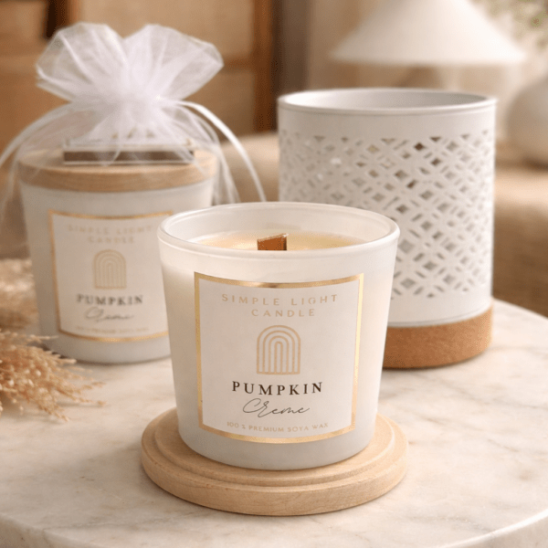 Świeca sojowa S - Pumpkin Creme