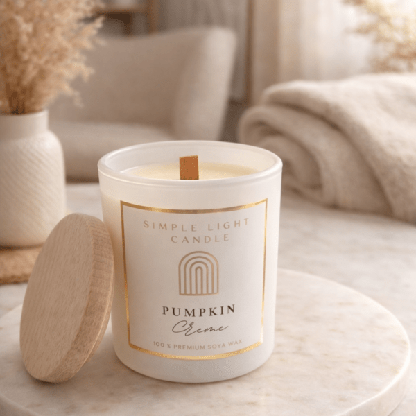 Świeca sojowa M - Pumpkin Creme