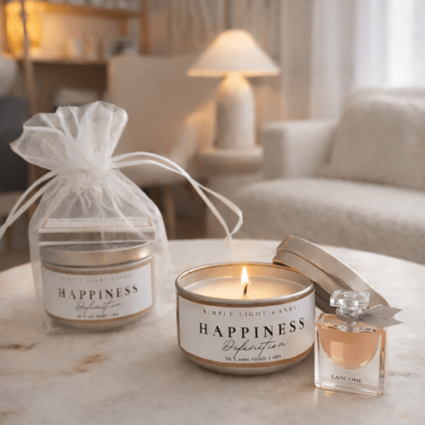 Świeca sojowa w puszce 50 ml - Happiness Definition