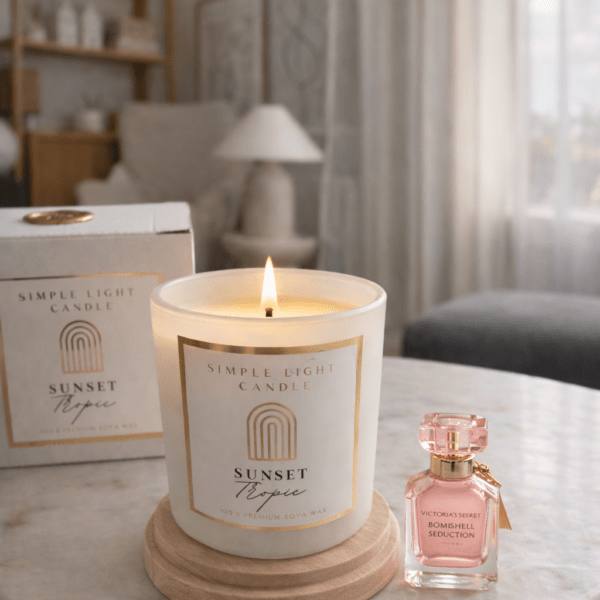 Świeca sojowa M - Sunset Tropic