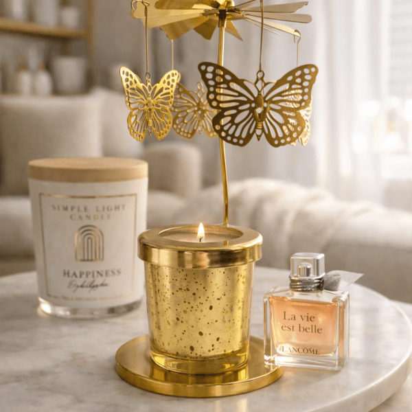 Złota Karuzela Zapachowa - wzór Motyl - Zapach Happiness Definition
