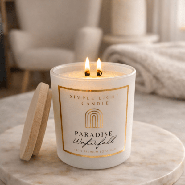 Świeca sojowa L - Paradise Waterfall