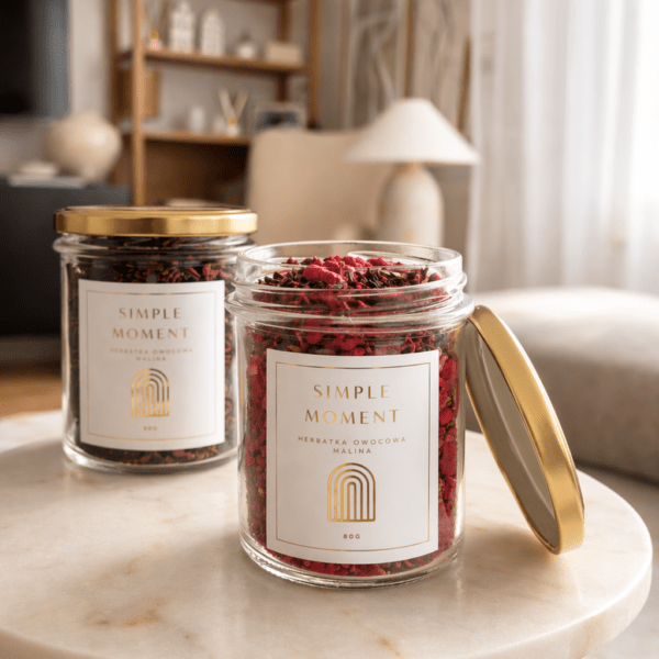 Herbata owocowa Simple Moment - Słodka Poziomka