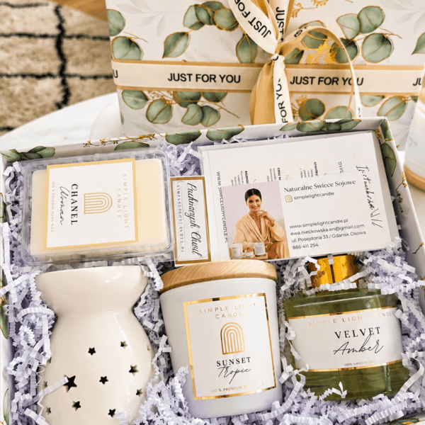 Prezent Royal – Box świeca, kominek, wosk, dyfuzor