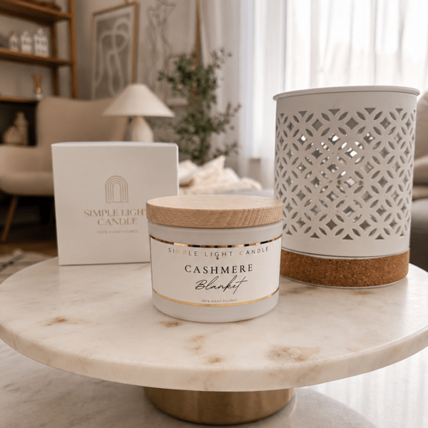 Świeca sojowa S - Cashmere Blanket Limited Edition